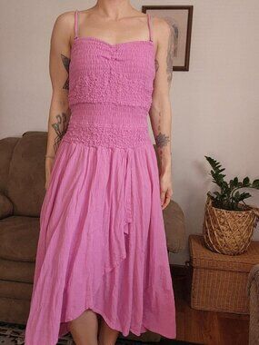 Free People Women's Pink Dress